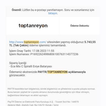 Toptanreyon.com Toptanreyon Para İadesi Yapılmıyor