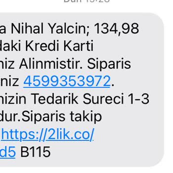 Deniz Butik Aldığım Ürünü Yollamıyor