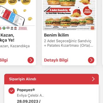 Tıkla Gelsin Ve Popeyes Yemeğimi Göndermedi Aç Kaldım