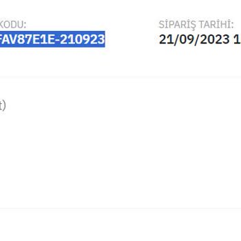 E-Epttavm Kargo Teslim Etmiyor.