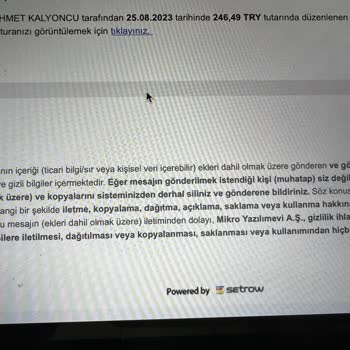 Kalyoncu Motor Yanlış Ürün Gönderiyor İade Edince Ücreti Eksik Veriyor