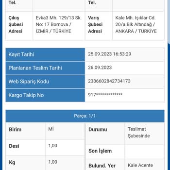 Sürat Kargo Teslim Edilmeyen Kargom