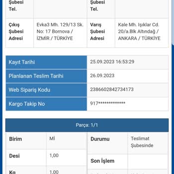 Sürat Kargo Teslim Edilmeyen Kargom
