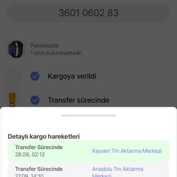 hepsiJET 12 Saattir Aynı Yerde Sabit Kalan Kargo