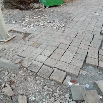 Bağlar Belediyesi Bağcılarda Kaldırım Tahribatı