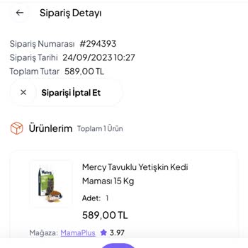 Mama Plus Siparişim 5 Gündür Onaylanmamış