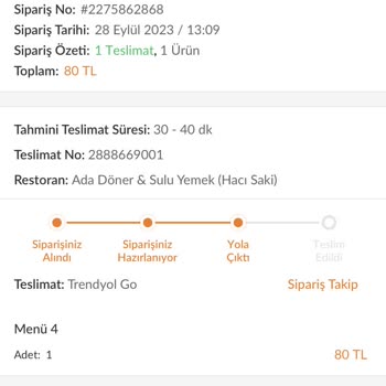 Trendyol Para İadesi Yapılmaması