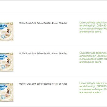 A101 Sipariş İptal Edilmedi Ve Hala Kargoya Verilecek