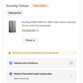 Grundig Zam Olunca Ürünü İptal Etti