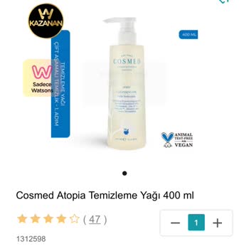 Watsons Ürün Sepete Eklenmiyor