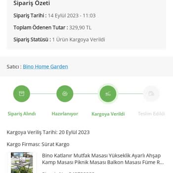 Çiçek Sepeti Ürün Elime Ulaşmadı!
