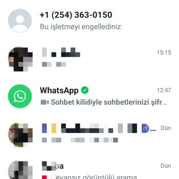 WhatsApp'tan Gelen Yabancı Numara Mesajları Ve Görüntülü Aramalar!