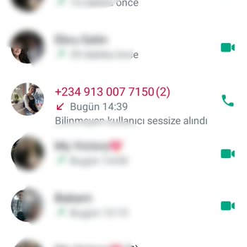 WhatsApp'tan Gelen Yabancı Numara Mesajları Ve Görüntülü Aramalar!