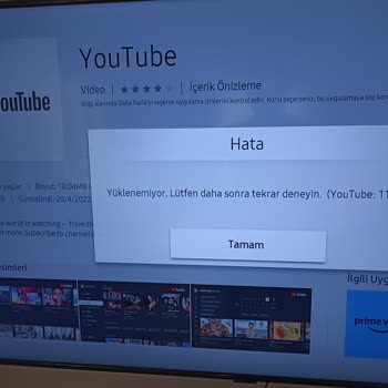 Samsung Apps Yükleme Ve 113 Kod Hatası