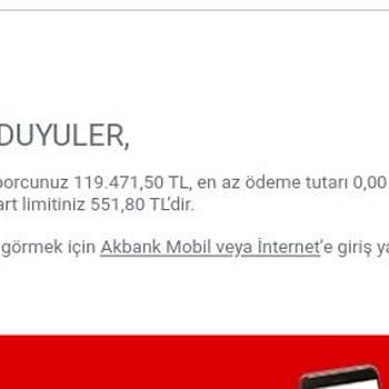 Akbank Beni Mağdur Etti