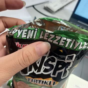 Getir Krispi Paketi Açık Geldi