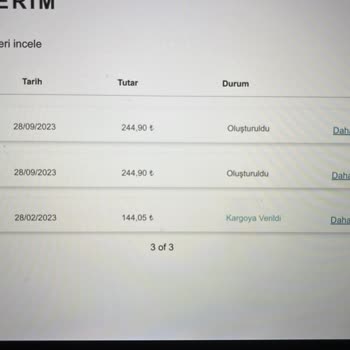 Watsons Ödeme Yapamadım İptal Olmasını İstemiyorum