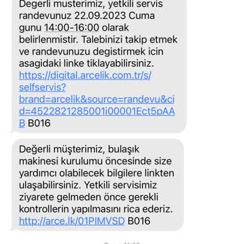 Topaylar Arçelik Ve Antmer Yetkili Servis Problemi