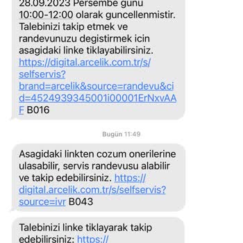 Topaylar Arçelik Ve Antmer Yetkili Servis Problemi