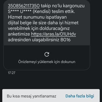 Aras Kargo Kargomu Teslim Etmediler