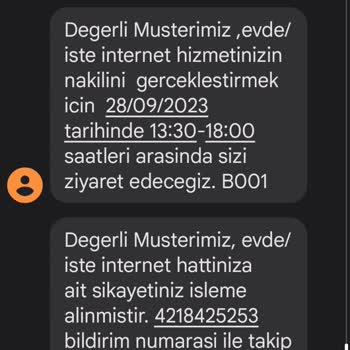 Türk Telekom Günlerce Evde Bekledim Yine Gelmediler