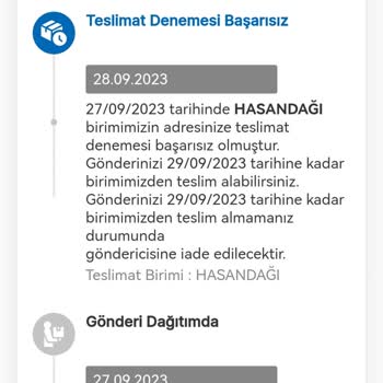 MNG Kargo Hasandağı Şubesi Dağıtım Yapmıyor
