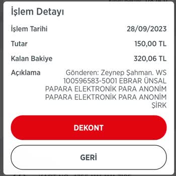 P*****a Berat Vakfı Burs Başvurusu İptali