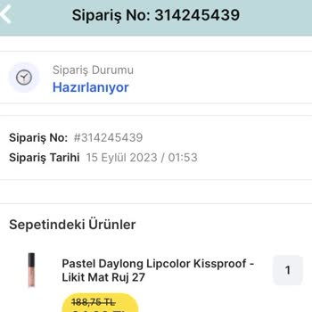 Sürat Kargo Migros Mion Ürün Göndermiyor
