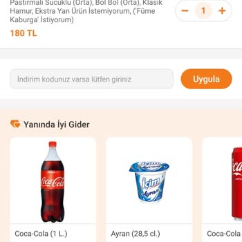 Trendyol Yemek Siparişimde Kupon Aldatmacası.
