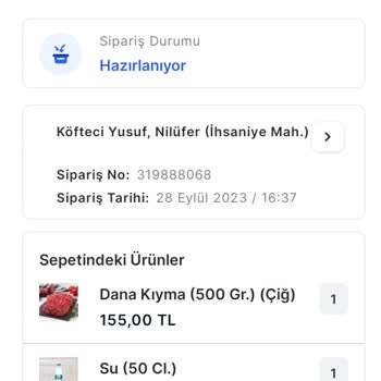 Migros Yemek Teslim Edildi Gösterilip Edilmeyen Sipariş