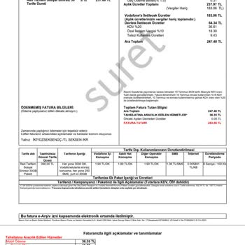 Vodafone 30 GB Sınırsız Sosyal Taahhütlü Fiyatı Sürekli Değişiyor