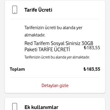 Vodafone 30 GB Sınırsız Sosyal Taahhütlü Fiyatı Sürekli Değişiyor