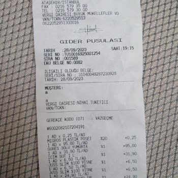 Migros Hediye Kart Kullanımı.