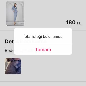 Gardrops İade Talebimi Geri Çekmeme İzin Vermiyor