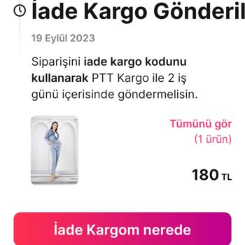 Gardrops İade Talebimi Geri Çekmeme İzin Vermiyor