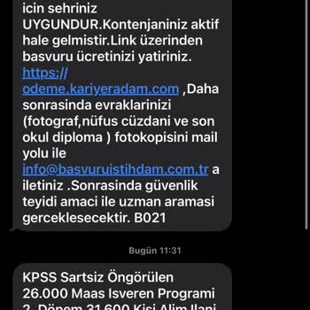 Teşvik Programı 2. İstihdam Projesi KPSS'siz İşe Alım İlanı!