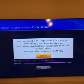 Digiturk Sinyal Hatasından Dolayı Servis Ücreti Talep Etmesi