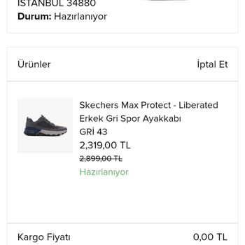 SuperStep Siparişim Hala Kargoya Verilmedi