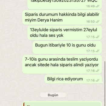 Ödemesini Alan Ürün Teslim Etmeyen Yoldabebekvar.com