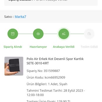 Çiçek Sepeti Çiçek Sepeti Aynı Gün Kargolarım Teslim Olmadı