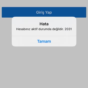 Sahibinden.com Hesabiniz Aktif Durumda Değildir Hatası