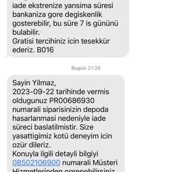 Gratis Sürekli Sipariş İptali