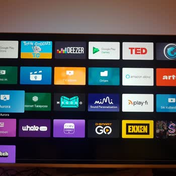 Philips TV Ambilight 50pus8807 TV Çizgi Oluşması