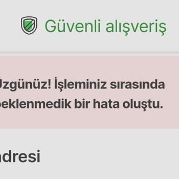 Hepsiburada Bilgisayar Siparişi Veremiyorum