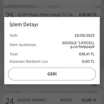 Google Play'ın ₺ Üzerinden Abonelik Başlatıp Kur Farkı Alması