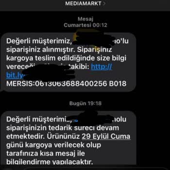 Media Markt İphone 15 Pro Max 512GB Hatalı Kargo Süreci