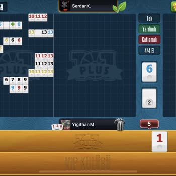 101 Okey Plus Ortaklaşa Oyuna Denk Geldim