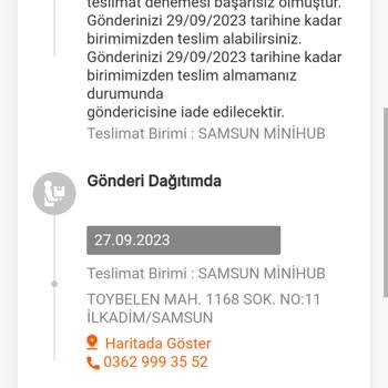 MNG Kargo Siparişi Adresime Teslim Etmedi