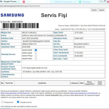 A101 TV Değişim İade Sorunu