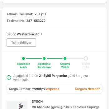 Trendyol Express Kargo Transfer Merkezi Sorunları Ve Beklenen Ürünün Teslim Edilmemesi